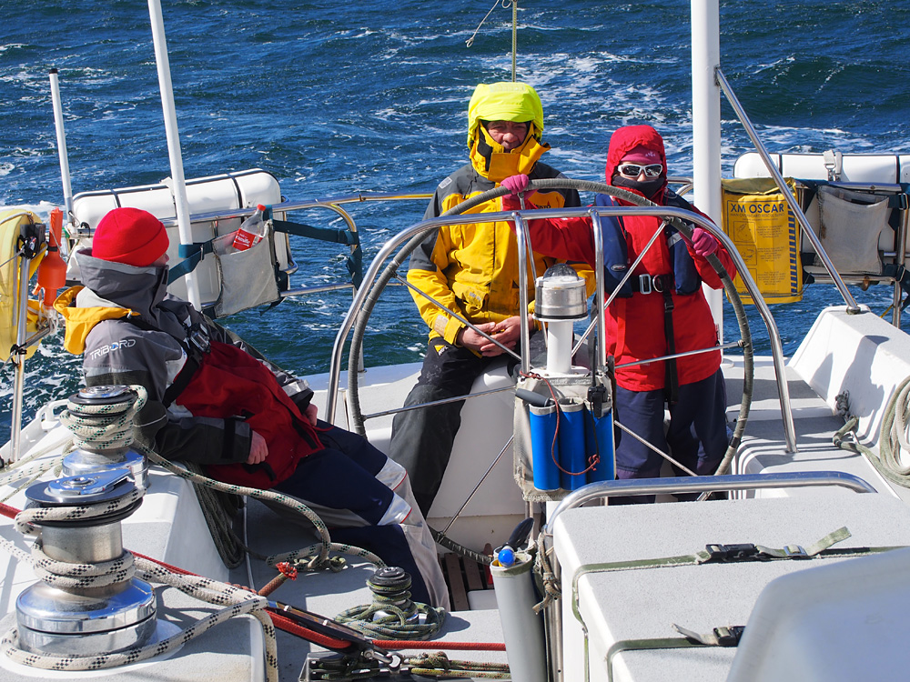 Stage Voile Hauturier A la barre