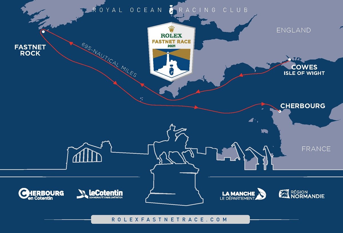 fastnet yacht race route