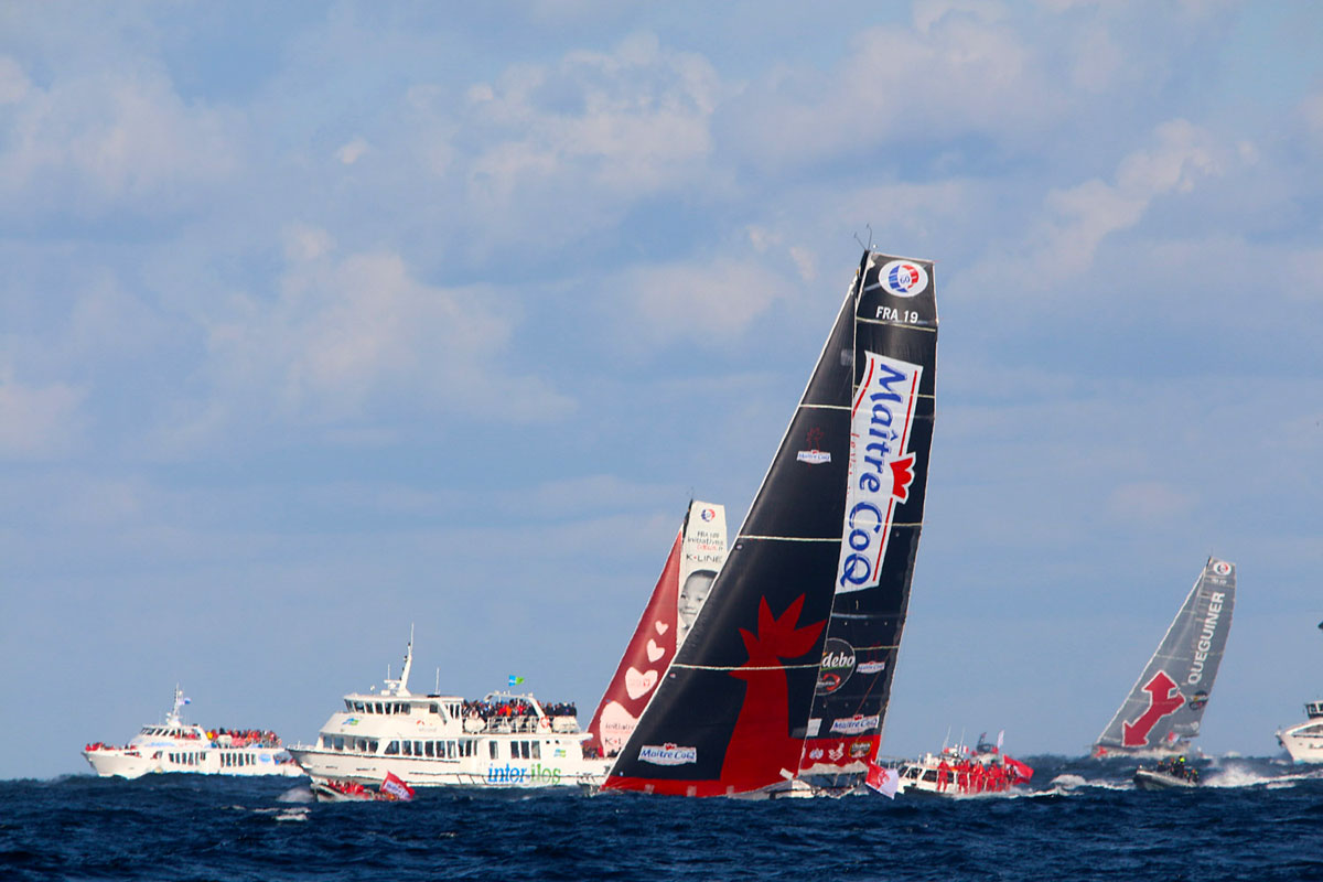 Stage voile Vendée Globe