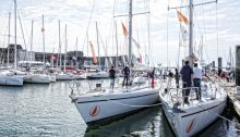 Sortie en mer lors du Vendée Globe