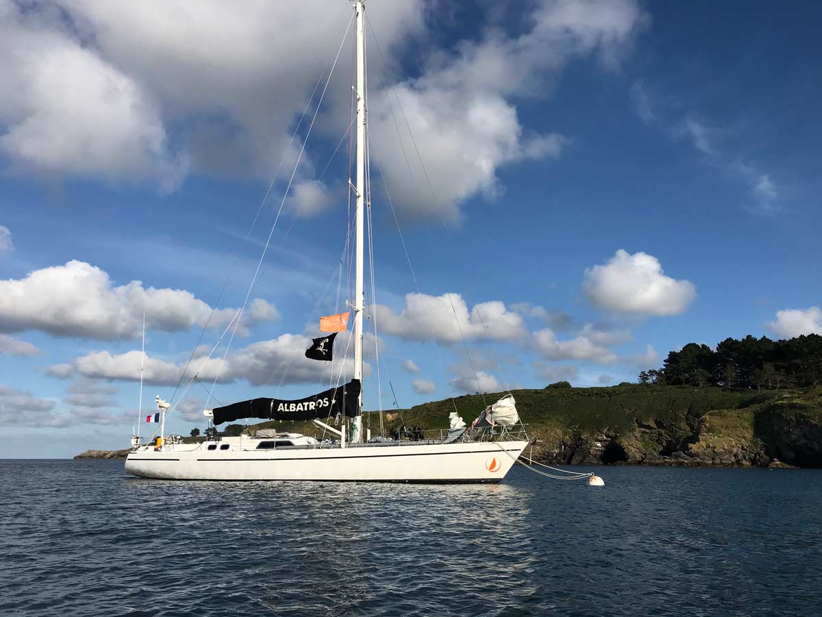 stage voile côtier en Bretagne Sud