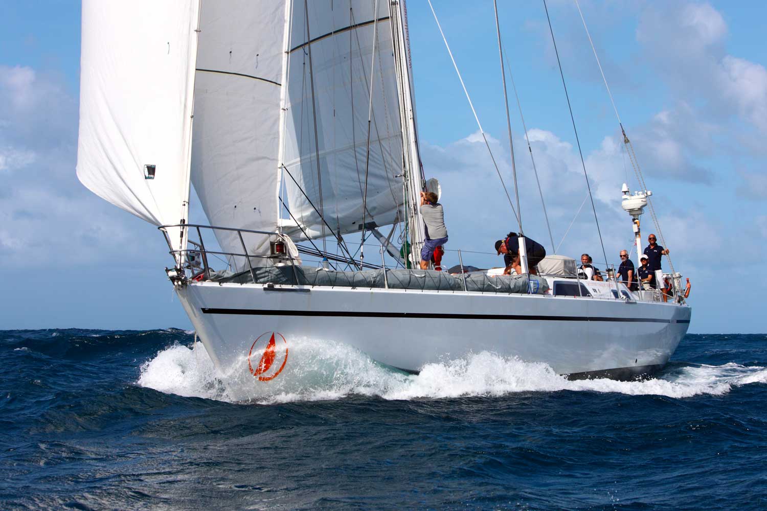 équipier sur la transat ARC