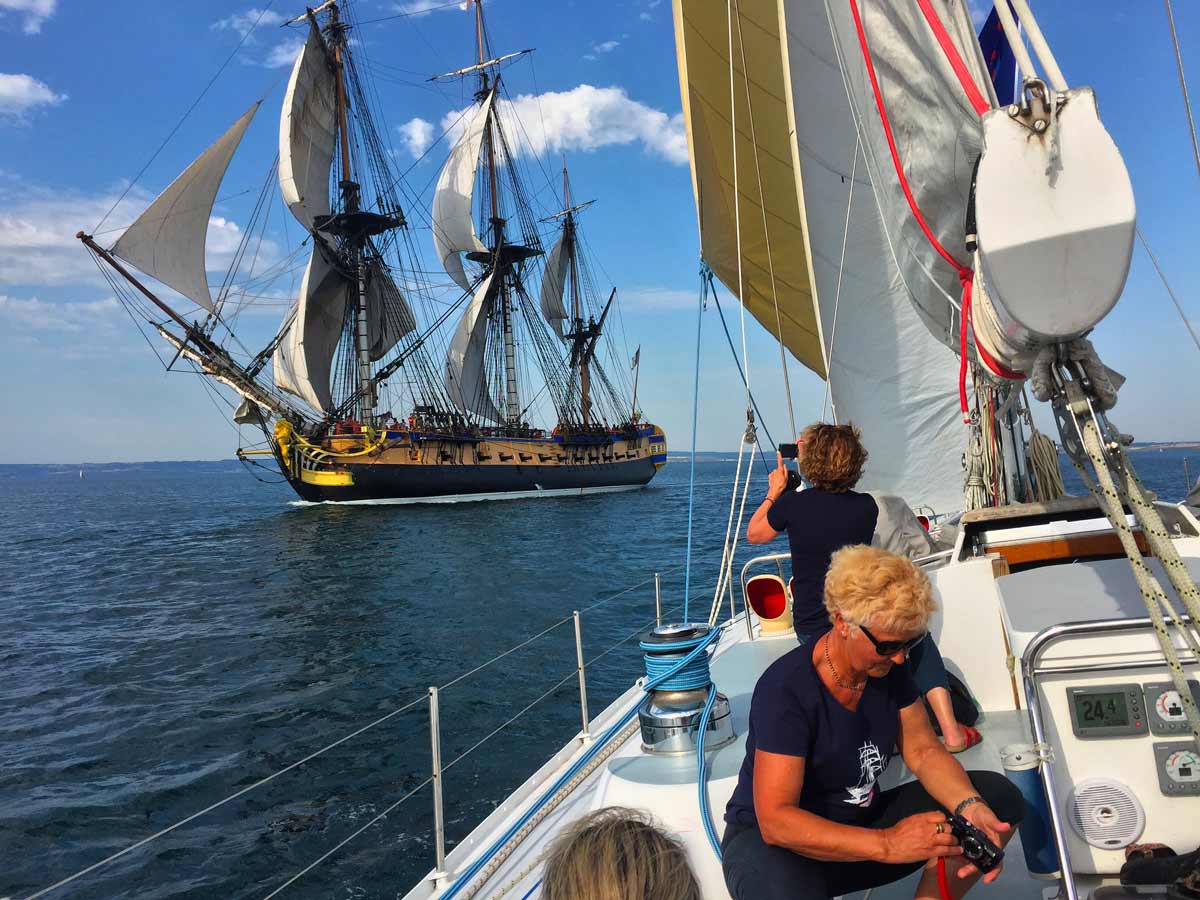 stage voile fêtes maritimes de brest